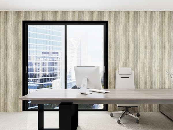 KASARO 3D Panels for Interior Wall Decor, Faux Stone PU Panel, Decorative Textured Flowstone Wall Covering Panels, 47.24" x 23.62" Waterproof, Bedroom Hotel Office Shop, White, 3 Pack