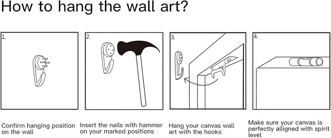 KLVOS Navy Blue Cowboy Wall Art Décor Hat and Boots Painting Cactus Bull Skull Canvas Art Prints Western Picture for Man Cave Room Decor 12x12inchx4 Piece