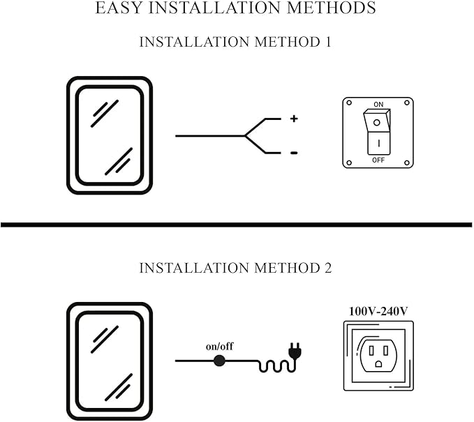 LED Wall Mirror - Asymmetrical Light Up - Frameless Irregular Vanity Wavy Mirror with Light for Bathroom Bedroom Living Room(''32''x''60'' in)