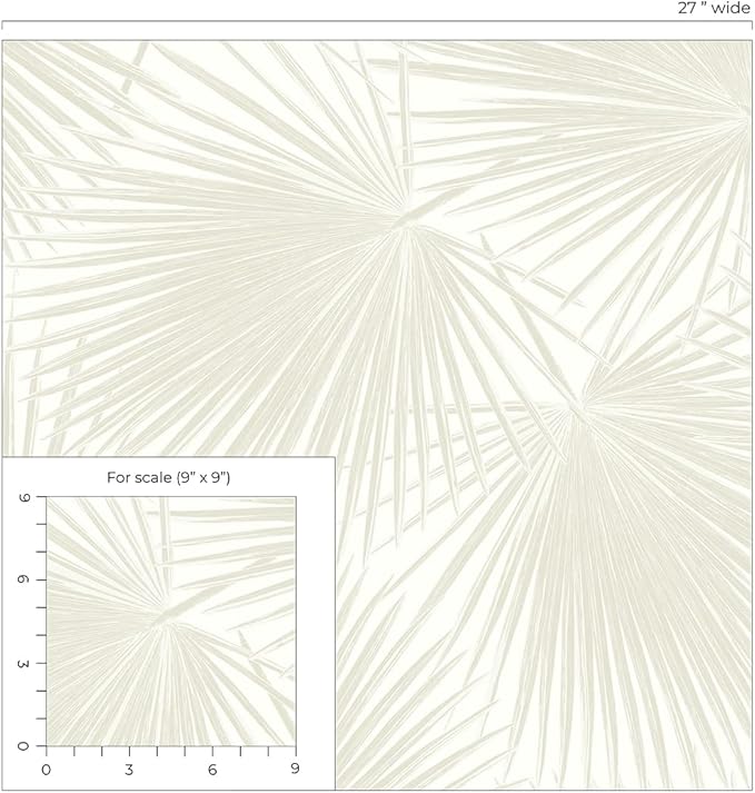 NextWall Aruba Palm Peel and Stick Wallpaper