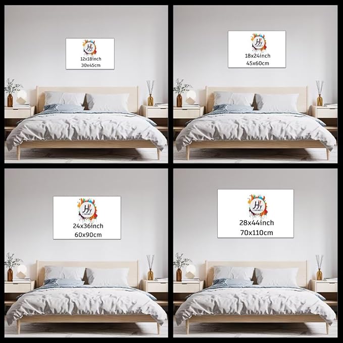 Western Cowboy Wall Art Pictures Vintage Western Poster Cowboy Artwork Wall Decor Painting for Living Room Office Home Decorations Canvas Prints Framed Ready to Hang (18''H x 24''W)