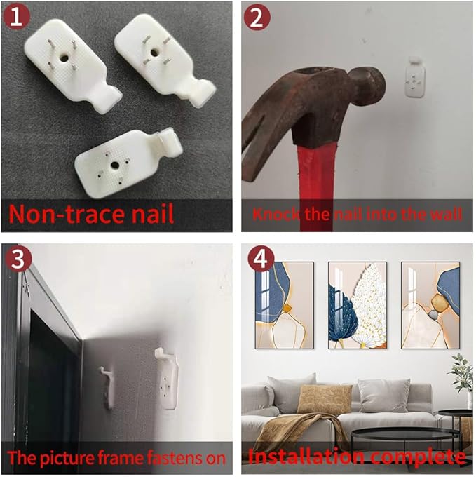 Bright Style Wall Art Set of 3 Frames Canvas Wall art Decor Abstract Minimalism Natural Posters & Prints, large Size Wall Art For Living room Bedroom Kitchen Office (24 "X 16" X 3 pieces, Blue)