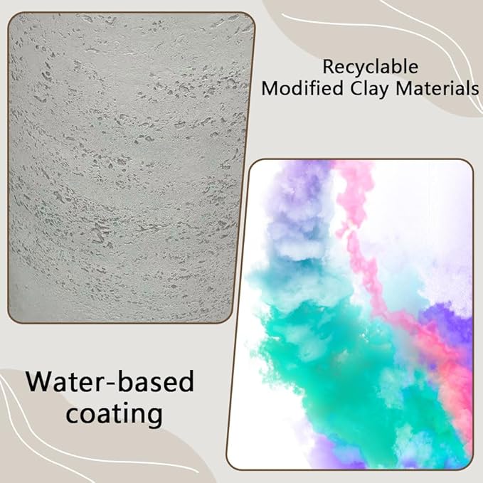 3D Wall Panels Faux Stone Panel for Exterior/Interior Wall, MCM Natural 4PCS 47.2"x23.6" / 30.94 sq ft (Travertine Stone Gray)