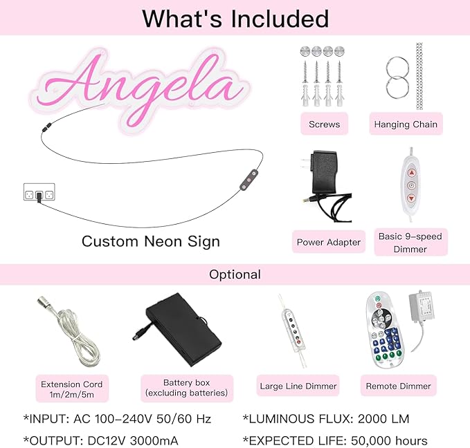 Neon Signs for Wall Decor Custom Neon Led Sign Personalized for Bedroom Customizable Light Up Neon Name Sign Wedding Birthday Business Bar Christmas Decorations (Wedding)