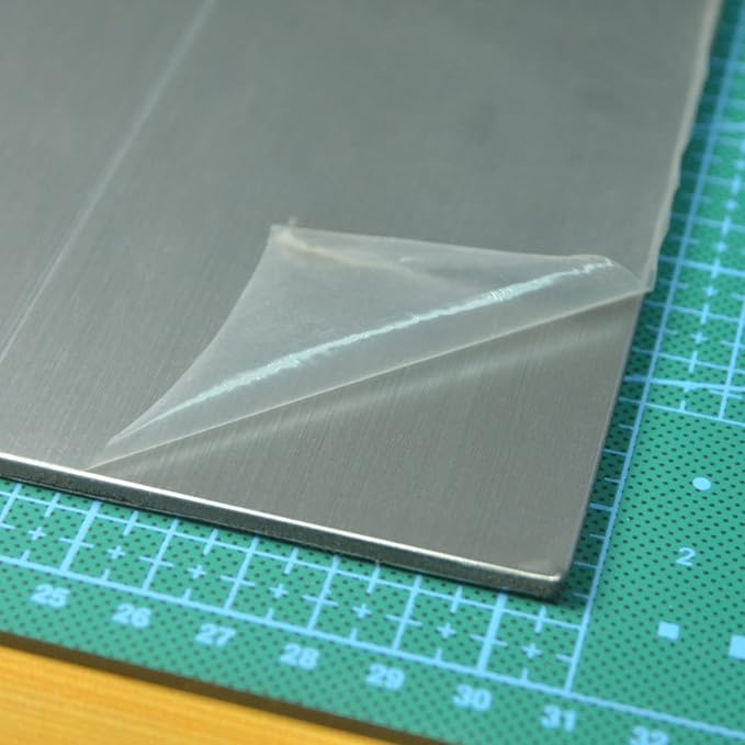 80-Pack 3"x6" Brushed Silver Aluminum Peel and Stick Tile Backsplash Panels (Brushed Aluminum)