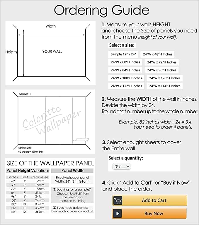 Blooming Sakura Mural | Removable Self Adhesive Pastel Leaves Wallpaper | Girl Nursery Room Peel and Stick Wall Decor (1 roll 24" W x 96" H)