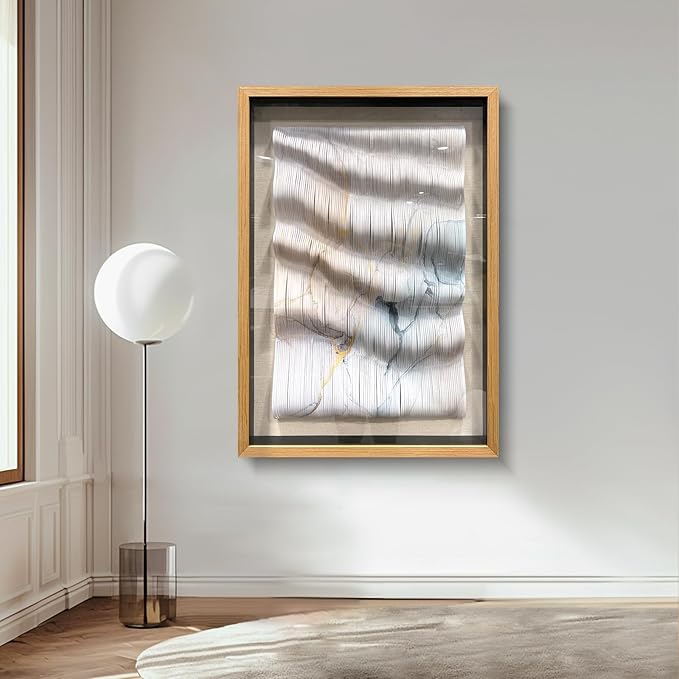 LIUZEYUE - Hand crafted Paper Artwork 3D Wall Art living room wall decor modern 27.6"x39.4"