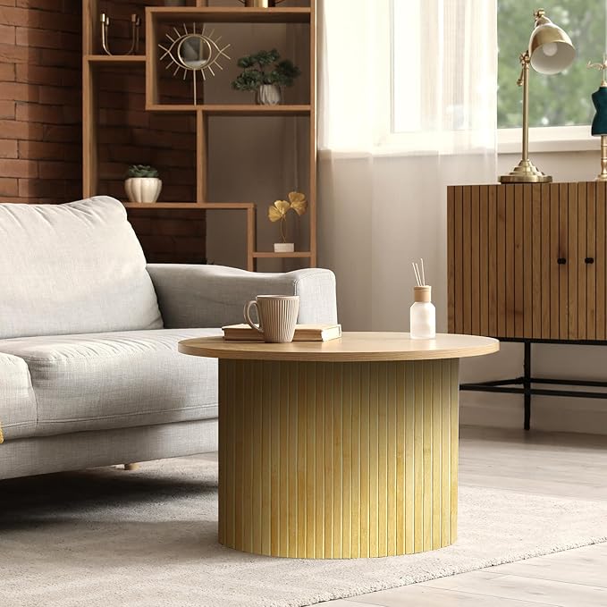 Art3d Natural Bamboo Wall Panel for Interior Wall Decor, Renewable Pole Wrap Wainscoting Paneling for Wall Ceiling Furniture Cabinet Office, 48 x 96 Inch - Raw