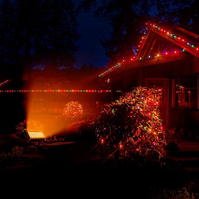 LED Wall Washer Flood Lights with RF Remote, 144W RGBW+5700K Color Changing Wash Lighting Waterproof Heavy-duty LED Wall Washing Light for Outdoor & Indoor Lighting Projects, Church, Building, Hotels