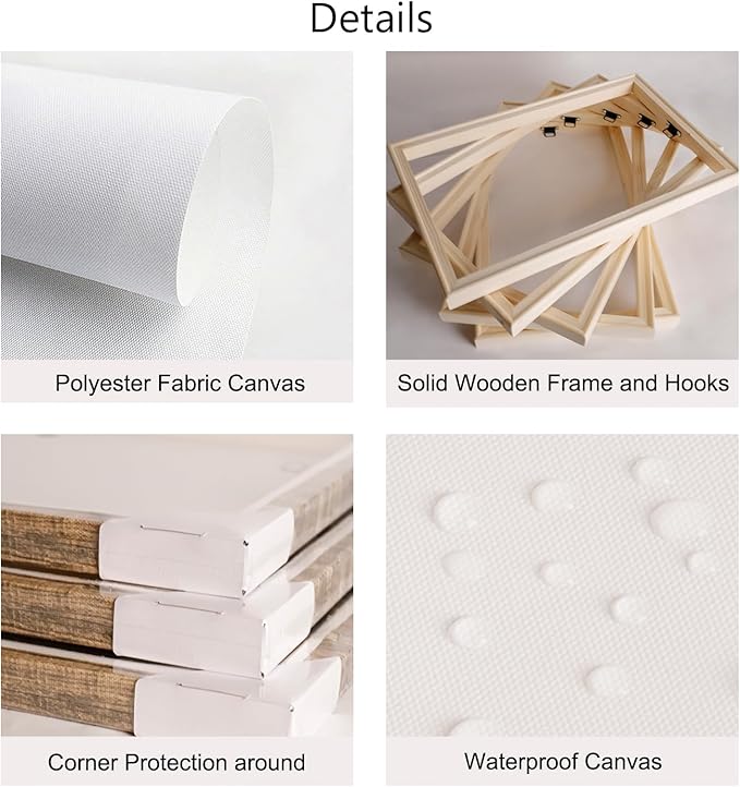 LyerArtork 3 Pieces Japanese Cherry Blossom Mount Fuji Canvas Wall Art Black White Pink Floral Wash Painting Wall Decor for Living Room Bedroom 12"x16"x3pcs