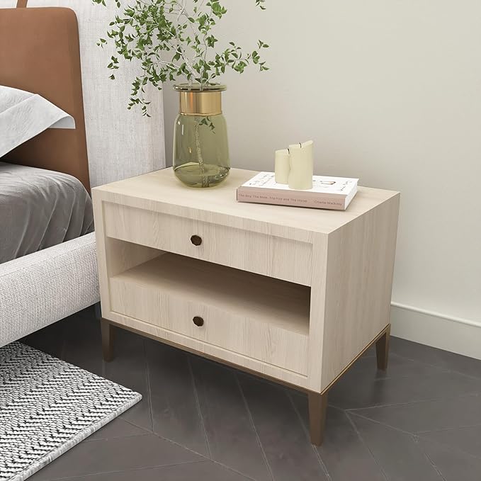 15.7"x354" Wood Textured Peel and Stick Wallpaper - Beige Wood Look Contact Paper for Countertops, Waterproof Self Adhesive Wood Grain Vinyl for Kitchen Cabinets, Living Room