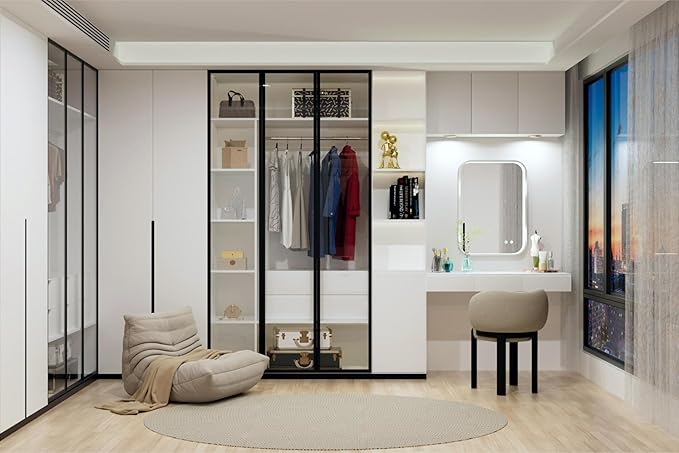 20x28 Inch Silver Frame LED Bathroom Mirror with Lights, Adjustable 3000K/4500K/6000K, Wall Mounted Lighted Bathroom Vanity Mirrors, Anti-Fog, Dimmable, Memory Funtiom, Horizontal/Vertical