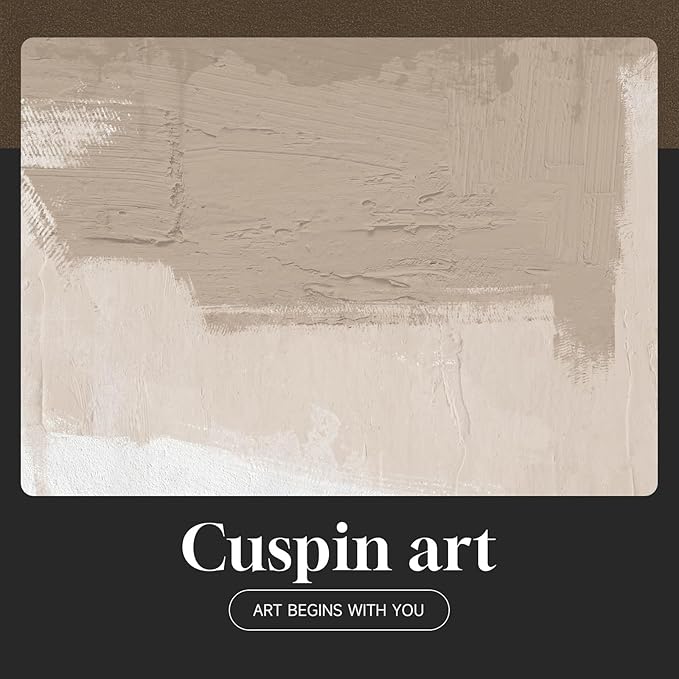 Large Framed Black and White Neutral Abstract Wall Art for Living Room, 3 Piece Canvas Prints Paintings Artwork for Walls, Modern Minimalist Abstract Pictures for Hallway Office Wall Decor 24x36 In