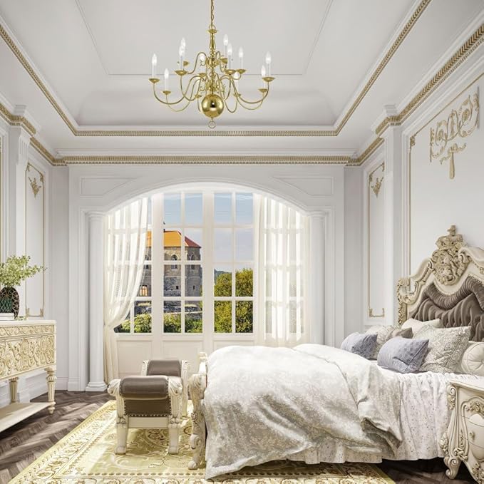 Livex Lighting 5014-07 Williamsburgh 12-Light Chandelier, 25.75" x 1" x 25.75", Bronze