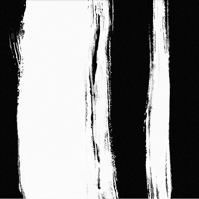 4 Piece Framed Abstract Minimalist Wall Art Sets, Black and White Line Modern Home Decor Artwork, Contemporary Picture Painting for Living Room, Bedroom, Bathroom and Hallway 12x12 Inch