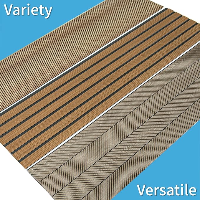 Art3d 4-Pack Glue-On Fine Bar Wainscoting Panel for Interior Wall Decor - 104 x 12 Inch Polystyrene Ultralight Slim Slat Wall Panels for Living Room Bedroom, Poplar