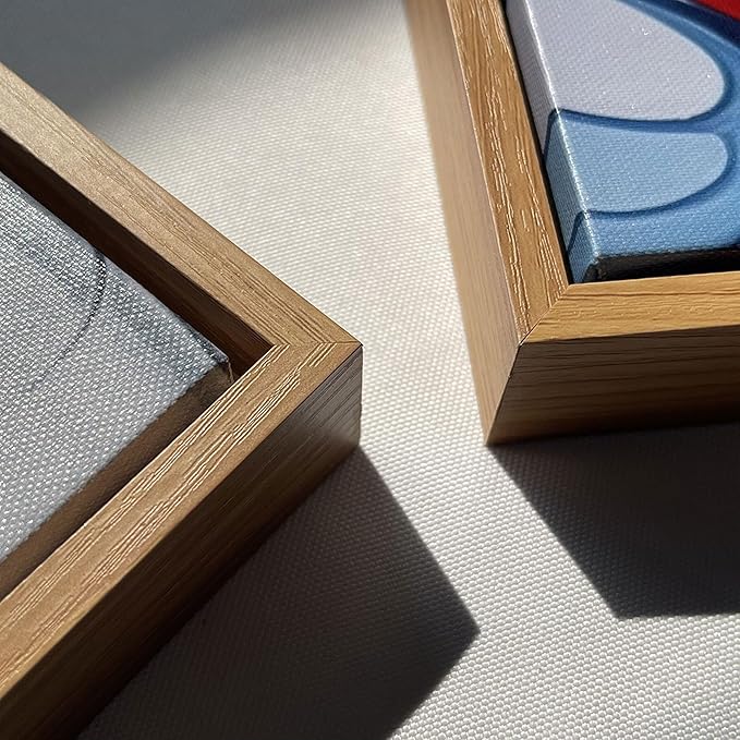 Abstract Canvas Wall Art - Colorful Framed Wall Decor for Living Room, Bedroom, Office - Large Modern artwork picture, Bedroom Aesthetic Room Wall Decorations, Oil Painting Wall Art