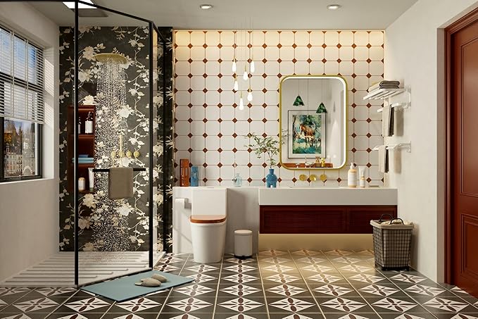 20x28 Inch Gold LED Bathroom Mirror with Lights, 3000K/4500K/6000K, Wall Mounted Framed Lighted Bathroom Vanity Mirrors, Anti-Fog, Stepless Dimmable, Memory Funtion, Horizontal/Vertical