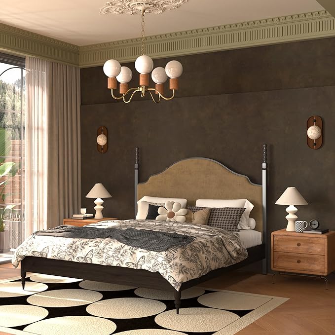 BAYYA Dark Brown Wallpaper Peel and Stick Wall Paper Modern Concrete Contact Paper Cement Vinyl Wrap Metallic Rusty Vintage Vinyl Thick Waterproof Wall Covering for Basement Bathroom Bedroom 48"x118"