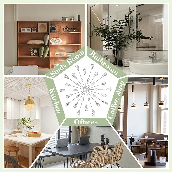 ZEXUIRU 3 Set Silver Metal Jeweled Wall Art Bling Crystal Home Décor Rhinestone Sun Star Wall Hanging Diamond Accents 18 * 18inch