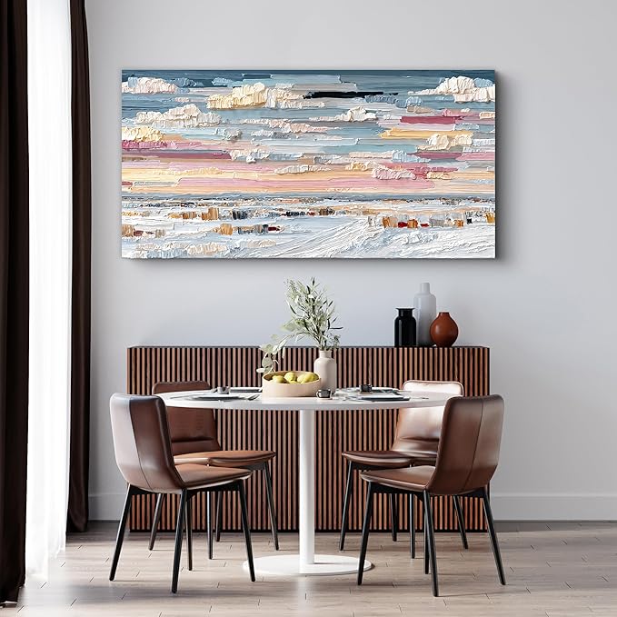 Abstract Canvas Art Wall Decor Wall Pictures For Living Room Canvas Wall Art Decor Colorful Abstract Wall Art Prints Modern Landscape Wall Art Decor Art Work for Walls Bedroom Office Decor 20" X 40"