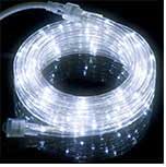30 Feet of LED Rope Light in Cool White 6000K