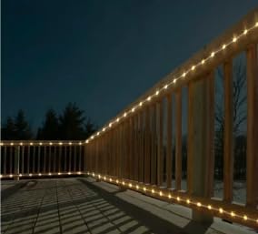 30 Feet of LED Rope Light in Warm White 3500K