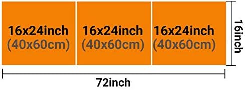 Canvas Wall Art for Living Room Baltimore Maryland Modern Home Decor USA Skyline on the Inner Harbor HD Printed Posters for Bedroom Office Wall Art Painting Bathroom Pictures Ready to Hang 16x72 Inch