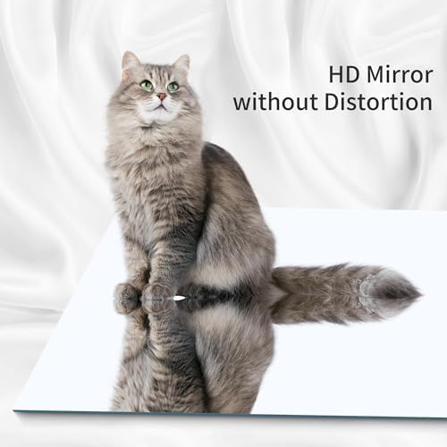 KOCUUY Frameless Mirror, 30"x30" Square Rectangle Bathroom Mirror for Over Sink, Upgraded Shatterproof Unframed Design for Bedroom, Living Room, Entryway