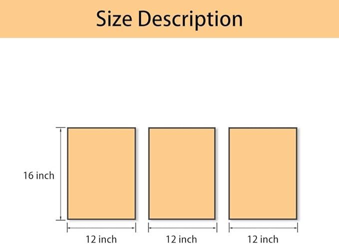 Pacimo 3 Piece Canvas Wall Art - Venice Framed Wall Art Decor Grand Canal in Venice Pictures Painting on Canvas Modern Art Home Decoration Stretched and Framed Ready to Hang - 12 x 16 inch x 3 Panels