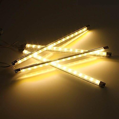 Cefrank Under Cabinet Lighting Bookshelf Light Bar - UL-Listed - Low Profile - Energy Saving - Cool to Touch - Soft Warm White