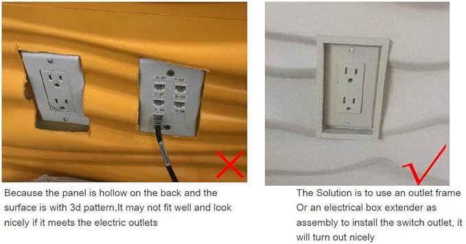 Art3d 19.7" x 19.7" (Pack Of 12) Wall Panel Stripes , White