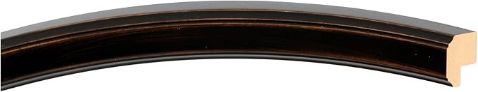 OVALCREST Oval Beveled Wall Mirror for Home Decor - Toronto Style - Rubbed Bronze - 26" x 22"