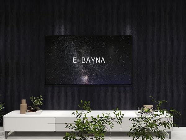 KASARO 3D Panels for Interior Wall Decor, Faux Stone PU Wall Panels, Decorative Textured Flowstone Wall Covering Panels, 47.24" x 23.62" Waterproof, Bedroom Hotel Office Shop, Black, 3 Pack