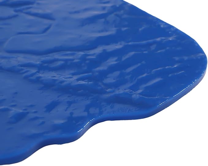 Concrete Pattern Seamless Concrete Texturing Skin Concrete Quick Imprinting PU Concrete Stamps Mat Slate Seamless Texture 3D Stone Wall Panels for Imprinting Concrete Intdoor Outdoor (12 * 12in)