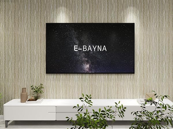 KASARO 3D Panels for Interior Wall Decor, Faux Stone PU Panel, Decorative Textured Flowstone Wall Covering Panels, 47.24" x 23.62" Waterproof, Bedroom Hotel Office Shop, White, 3 Pack