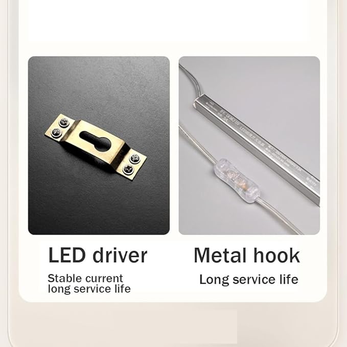 LED 3D Wall Art Decor, Landscape Wall Mural with Welcoming Pine Tree, Traditional Oriental Wall Sculpture with Light, Decorative Wall Art for Living Room(Light Blue,47.2in)