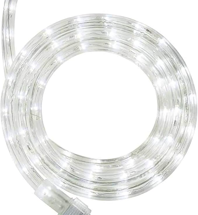 30 Feet of LED Rope Light in Cool White 6000K