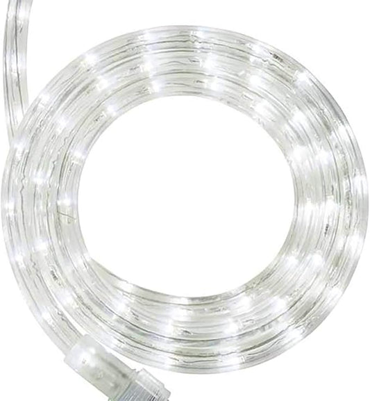 30 Feet of LED Rope Light in Cool White 6000K