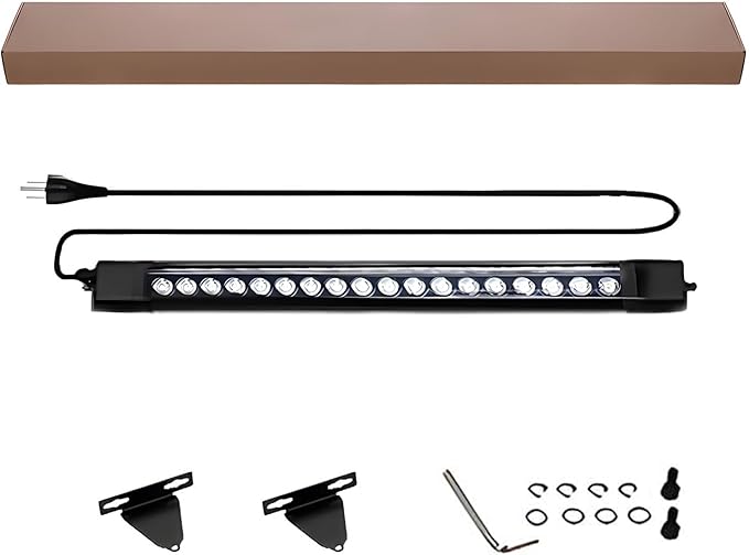 36W LED Wall Washer Light Bars, 2FT 5000K Daylight White Outdoor Wall Washer Light, 120V Waterproof IP67 Wall Wash Lights for Outdoor, Plug in (1 Pack)