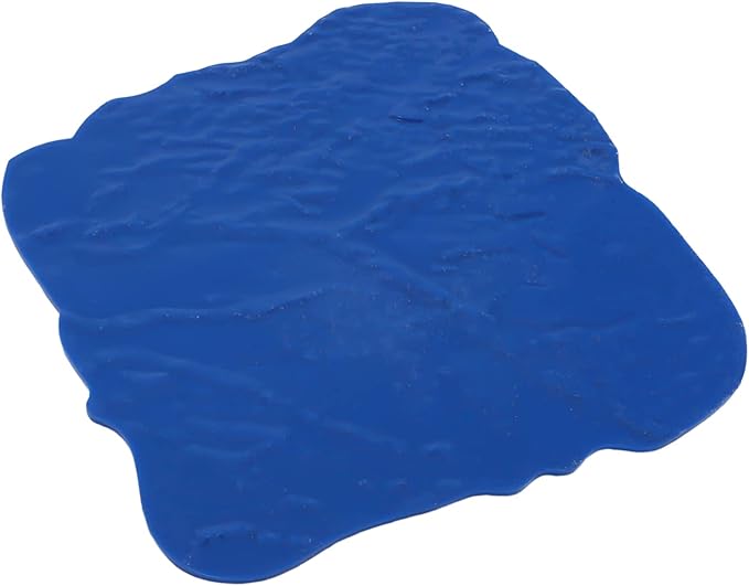 Concrete Pattern Seamless Concrete Texturing Skin Concrete Quick Imprinting PU Concrete Stamps Mat Slate Seamless Texture 3D Stone Wall Panels for Imprinting Concrete Intdoor Outdoor (12 * 12in)