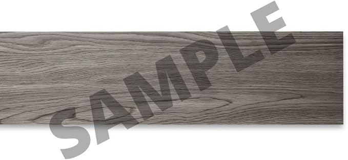 LUCiDA SURFACES Luxury Vinyl Floor Tiles-Peel & Stick Adhesive Flooring for DIY Installation-Sample Wood-Look Plank-6 inch x 12 inch