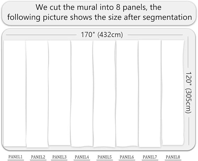 Modern Mountain Wallpaper Natural Landscape Woodland Lake Wall Mural for Bedroom Living Room (Not Self-Adhesive)