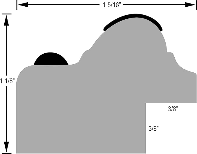 OVALCREST Oval Beveled Wall Mirror for Home Decor - Jefferson Style - Silver Leaf with Brown Antique - 26x38 Outside Dimensions