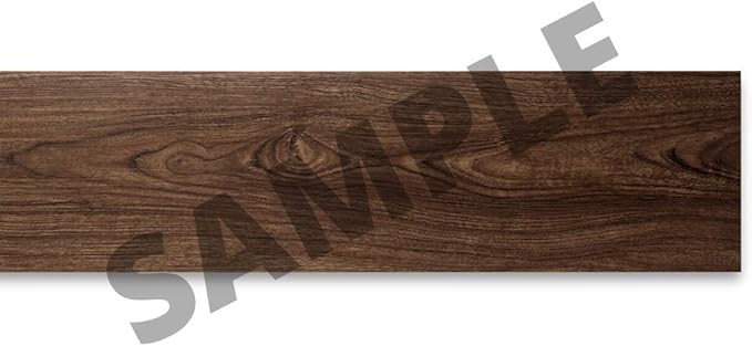 LUCiDA SURFACES Luxury Vinyl Floor Tiles-Peel & Stick Adhesive Flooring for DIY Installation-Sample Wood-Look Plank-6 inch x 12 inch