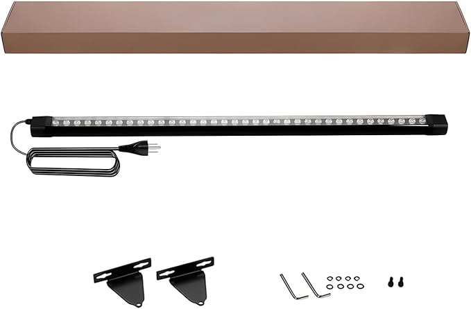 Outdoor Wall Washer Light, 4FT 72W 5000K Daylight White Led Wall Washer Light Bar, 120V Waterproof IP67 Outdoor LED Light Bar for Building Landscape Commercial Sign Lighting, Plug in, 1 Pack