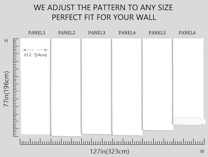 Blue Foam Seascape Mural, Bedroom and Living Room Mural Large Wall Background Wallpaper(Non-self-Adhesive)