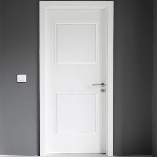 COUKIU Pre-Cut 2 Set Peel and Stick Door Molding Trim Kit, 24" x24" Premade Wainscoting Panels, Self Adhesive Wall Moulding Panel for Interior Walls Picture Frame