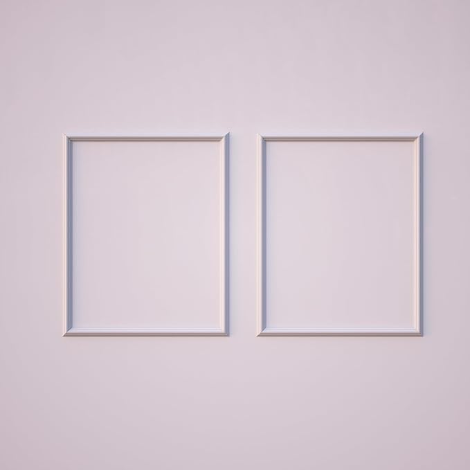 NeatiEase 2 Set Peel and Stick Wall Molding Trim Kit, 16" x20" Premade Wainscoting Panels, Self Adhesive Moulding Panel for Interior Walls Picture Frame