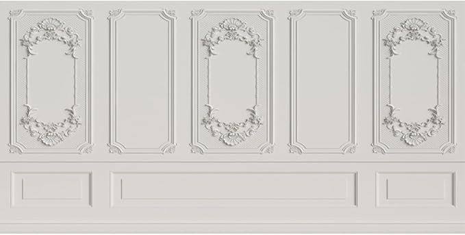 Leyiyi 20x10ft Vintage Room Inside Backdrop European Frame Modern House French Castle Cementery Wall Retro Style Photo Background Cowboy Kids Birthday Portrait Studio Prop Vinyl Wallpaper